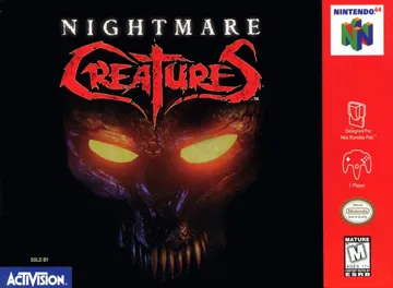 Nightmare Creatures (USA) box cover front